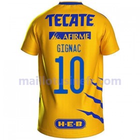 Maillot de Foot Tigres UANL Andre-Pierre Gignac 10 Domicile 2021-22